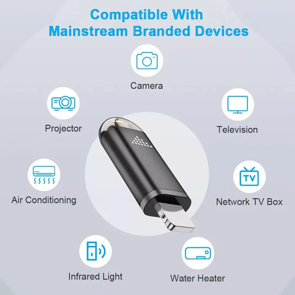 IR Appliances Wireless Infrared Remote Control Adapter Smart App Control Phone Infrared Transmitter For IPhone Android Phone - Image 3