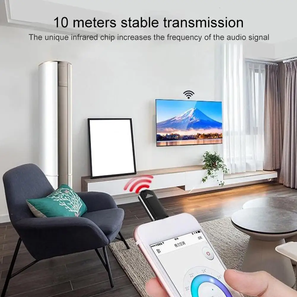 IR Appliances Wireless Infrared Remote Control Adapter Smart App Control Phone Infrared Transmitter For IPhone Android Phone - Image 5